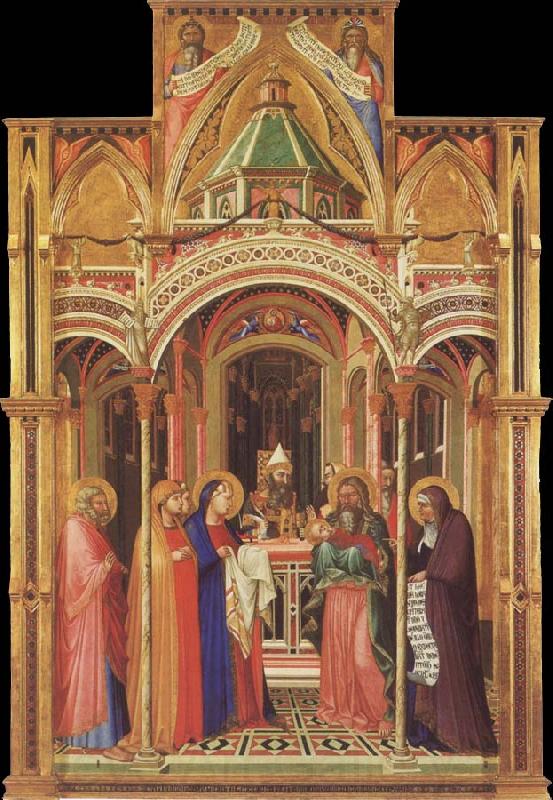 Ambrogio Lorenzetti The Presentation in the Temple